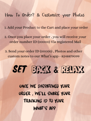 Photo order instruction’