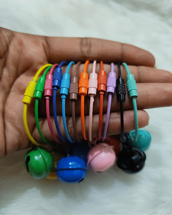 Big Ghungroo Wire Rope Keychain